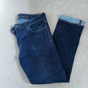 American Eagle Dark Blue Denim Jeans